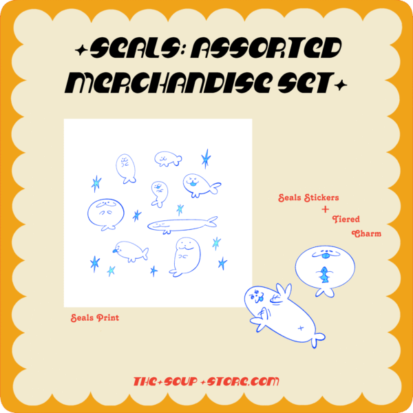 [ ORIGINAL ] Seals Assorted Set