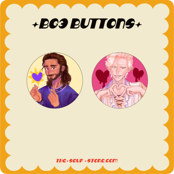 [ BALDUR'S GATE 3 ] | Buttons
