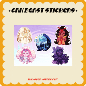 [ COOKIE RUN ] | Beasts Sticker Sheet