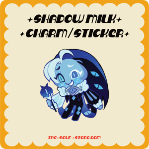 [ COOKIE RUN ] | Shadow Milk Charm / Sticker