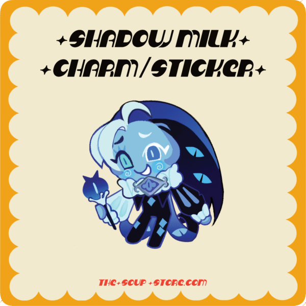 [ COOKIE RUN ] | Shadow Milk Charm / Sticker