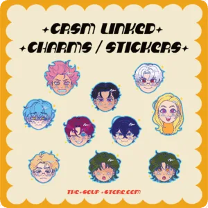 [ CHARISMA HOUSE ] | Chibi Charms / Sticker Sheet
