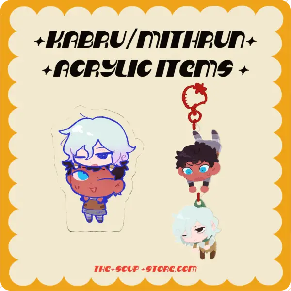 [ DUNGEON MESHI ] | KabuMisu Charm / Standee