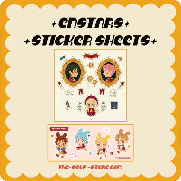 [ ENSEMBLE STARS ] Valkyrie + Ra*bits Sticker Sheet