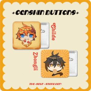 [ GENSHIN IMPACT ] | Plush Badges