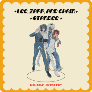 [ KEKKAI SENSEN ] | Leo, Zapp, and Chain Standee