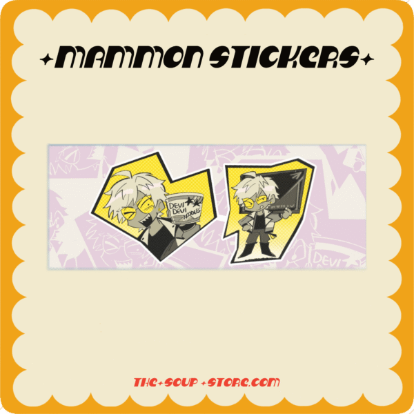 [ OBEY ME! ] Mammon Stickers