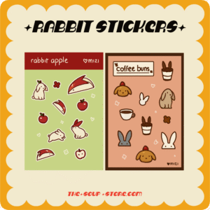 [ ORIGINAL ] | Bunny Sticker Sheets