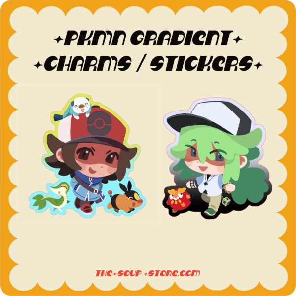 [ POKEMON ] | Character Charms / Stickers