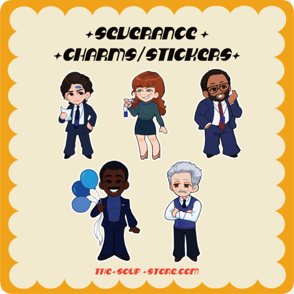 [ SEVERANCE ] | Charms / Sticker Sheet