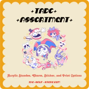 [ THE AMAZING DIGITAL CIRCUS ] Sticker, Print, and Standee