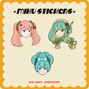 [ VOCALOID ] | Miku stickers