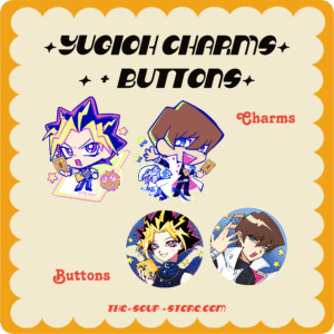 [ YU-GI-OH ] Charms and Buttons