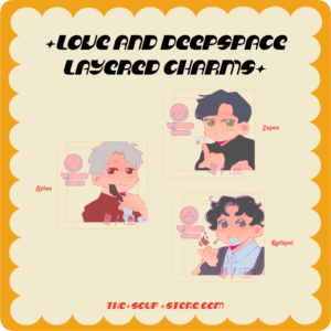 [ LOVE AND DEEPSPACE ] | Layered Charms